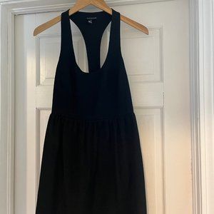 Black Back Bow Mini Dress